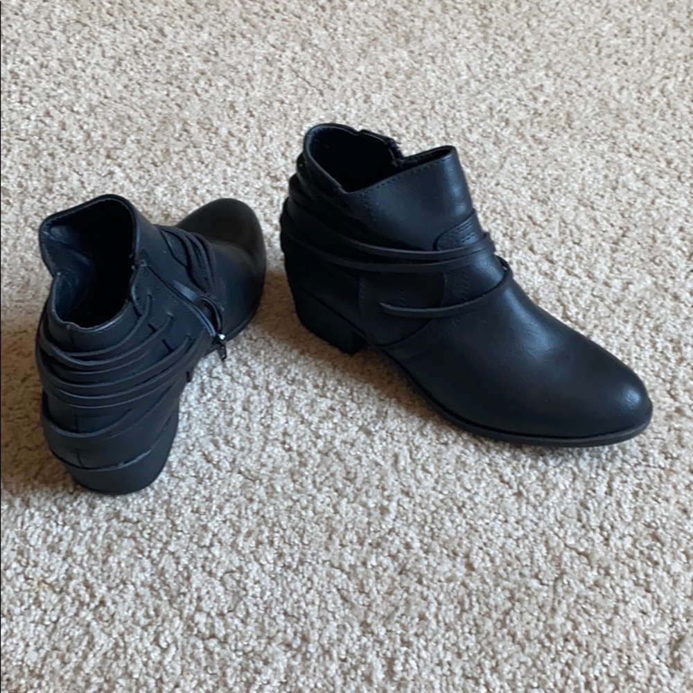 Black booties
